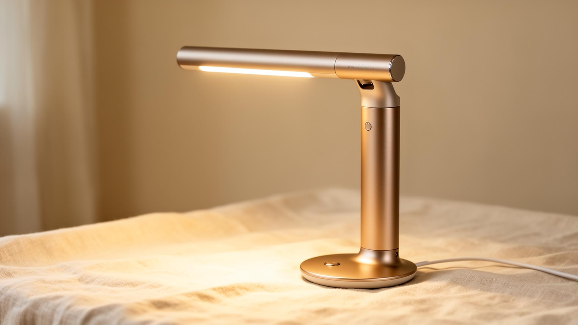 Featured pick — cordless desk lamp on linen